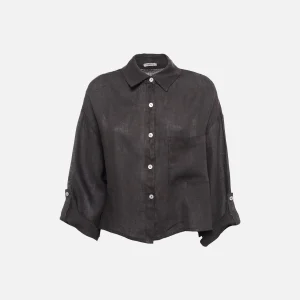 ACANFORA CAMICIA CORTA LINO