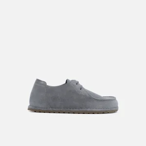 BIRKENSTOCK MOCASSINI  UTTI LACE N BASALT GRAY
