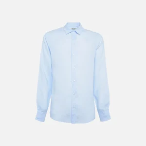 ACANFORA CAMICIA LINO BUTTON DOWN