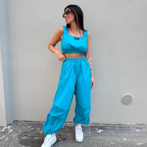 Pantalone parachute LUMINA