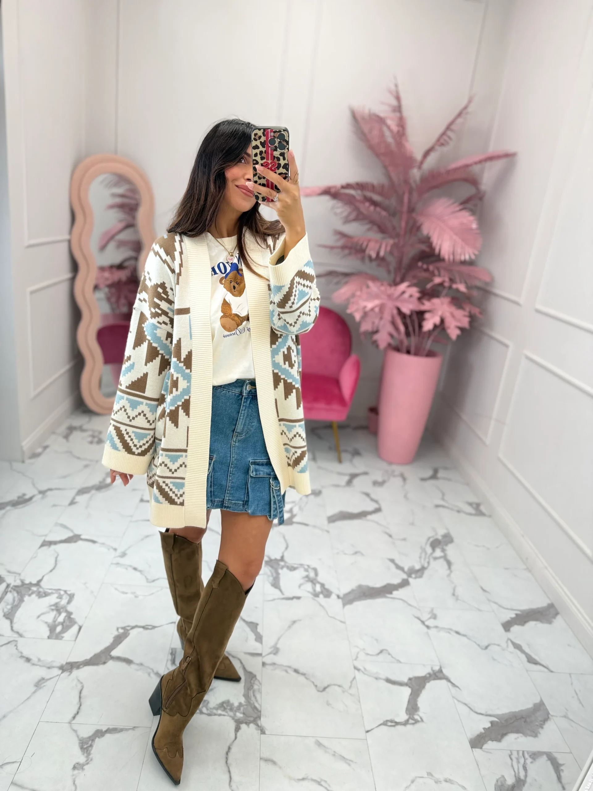 Gonna mini denim “Calia” JJXX - immagine 6