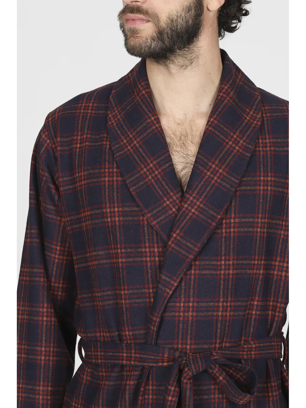 Calda vestaglia in jacquard di cotone - immagine 3