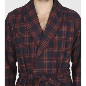 Giacca da camera in jacquard di cotone