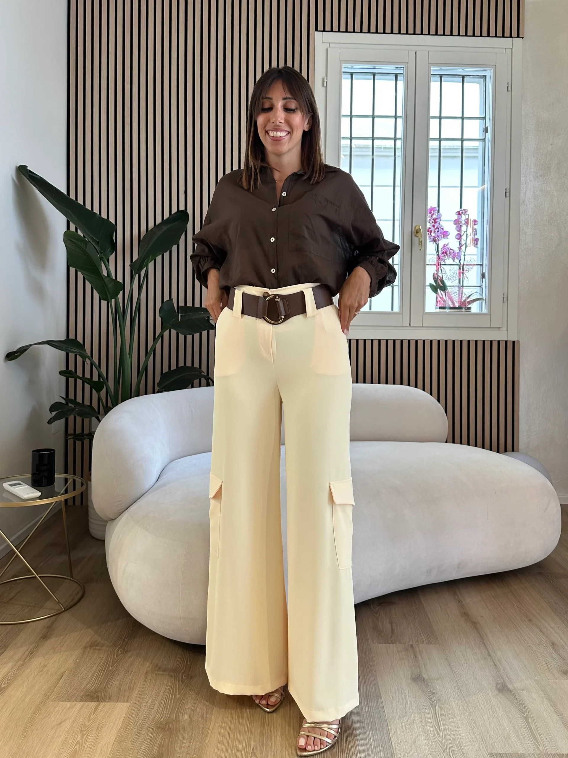 Pantalone cargo cintura - immagine 5