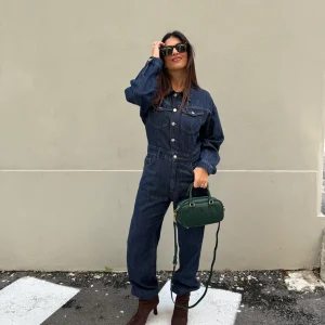 Tuta intera denim “Dark blue” HAVE ONE
