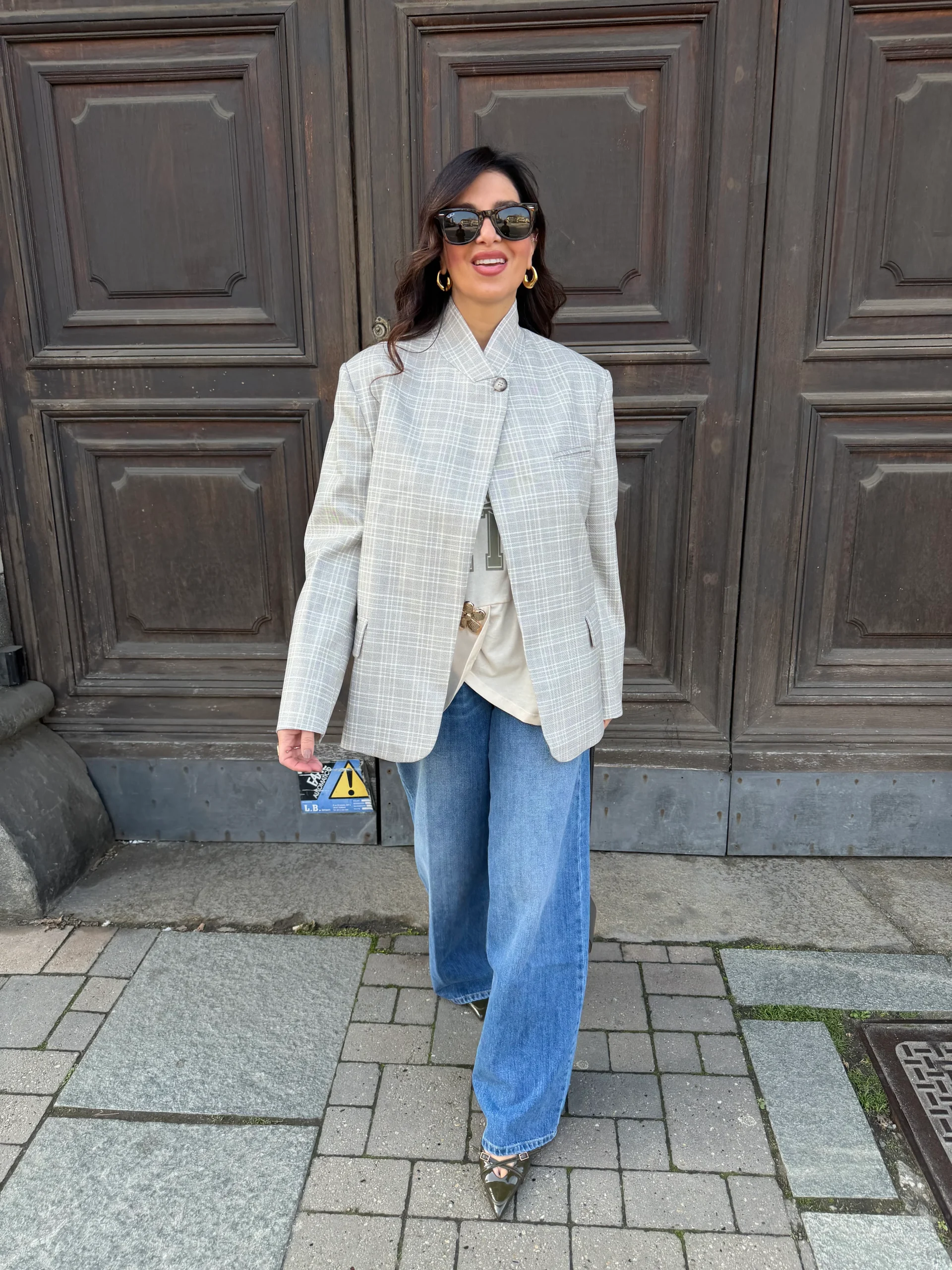 Blazer quadri “Tessa” VICOLO - immagine 5
