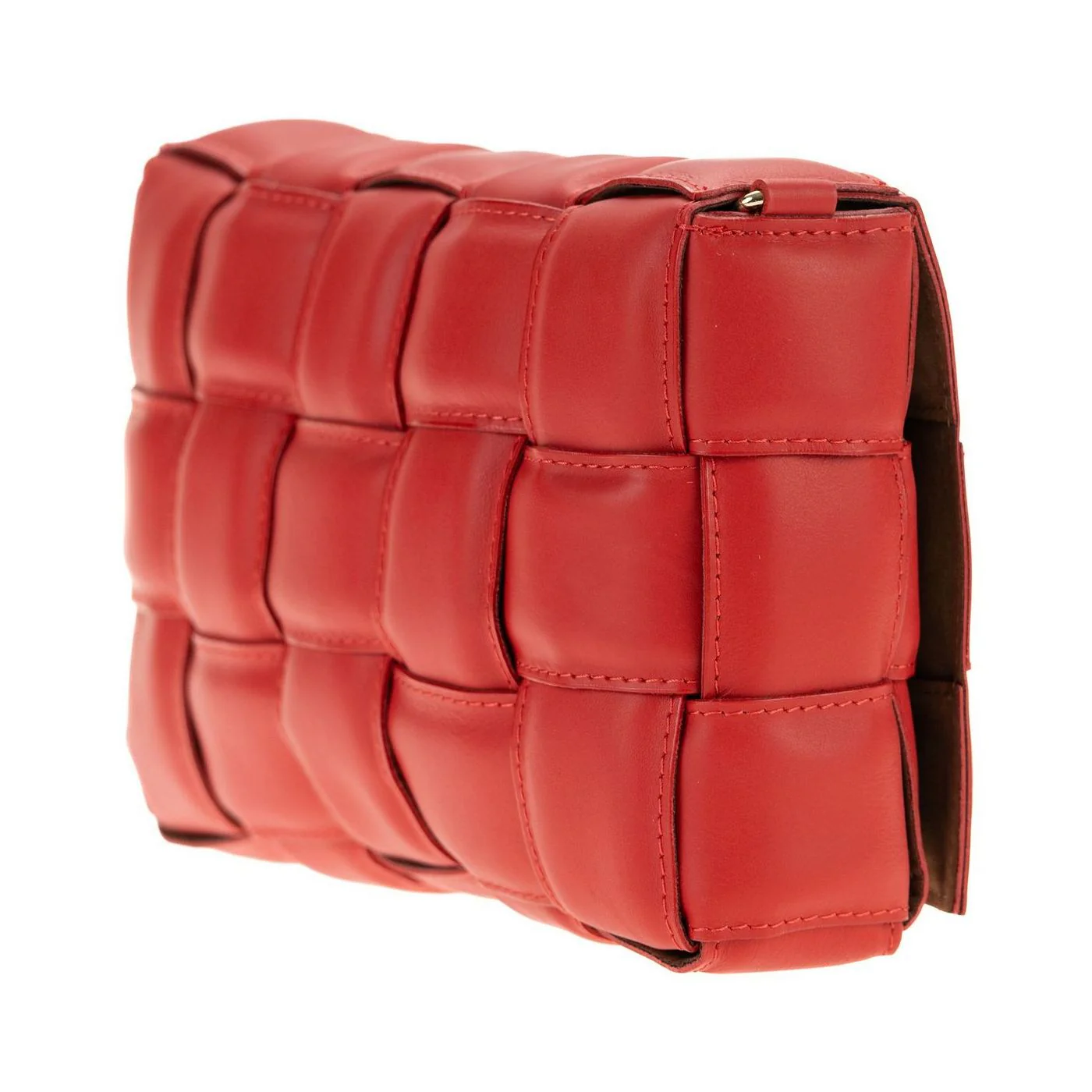 Borsa a spalla da donna in vera pelle con tracolla regolabile mod. FLORA - immagine 5