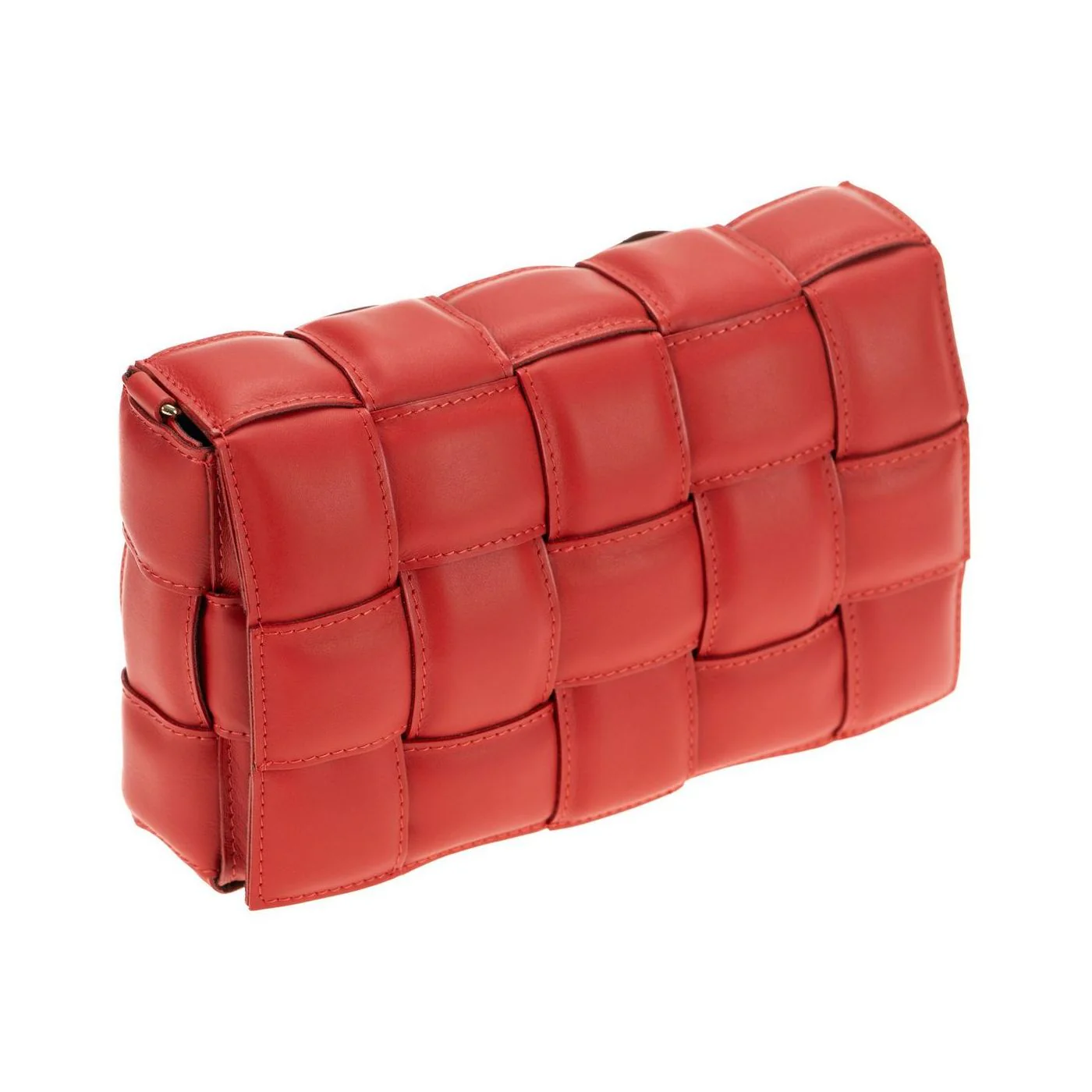 Borsa a spalla da donna in vera pelle con tracolla regolabile mod. FLORA - immagine 9