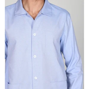 Pigiama cardigan in pregiato popeline, vestibilità impeccabile