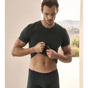 Boxer parigamba colorato bipack, lunghezza media in jersey di cotone elasticizzato