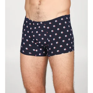 BOXER COMFORT IN COTONE BIELASTICO, DISEGNI "PESCI"