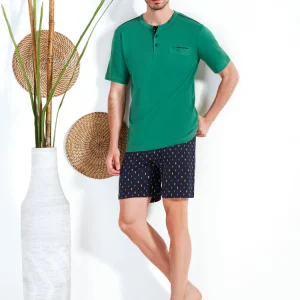 Pigiama Uomo corto in cotone