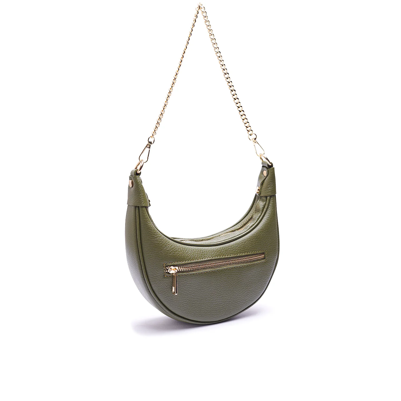 Borsa a spalla da Donna in Vera Pelle con tracolla regolabile Mod. CARLA - immagine 4