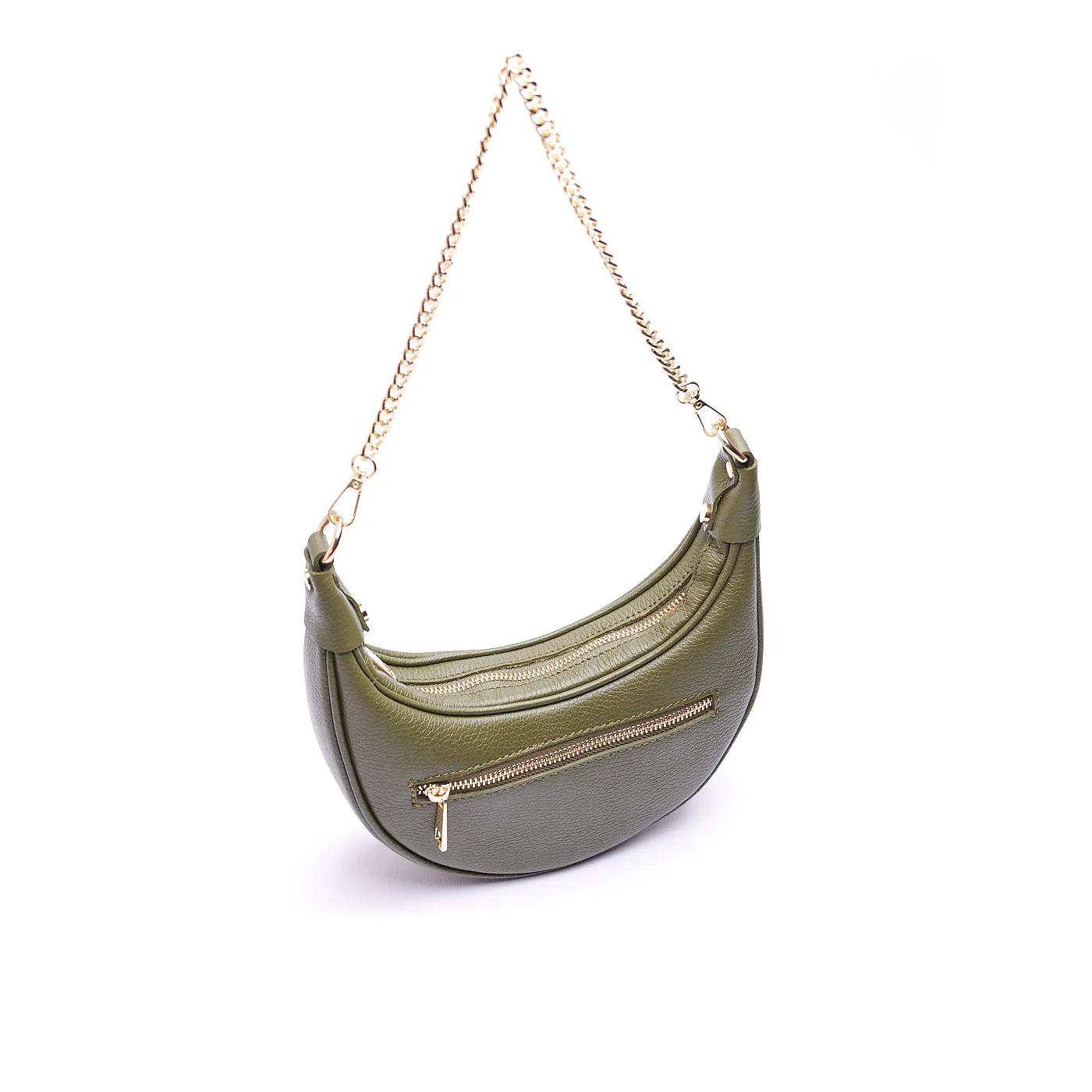 Borsa a spalla da Donna in Vera Pelle con tracolla regolabile Mod. CARLA - immagine 7