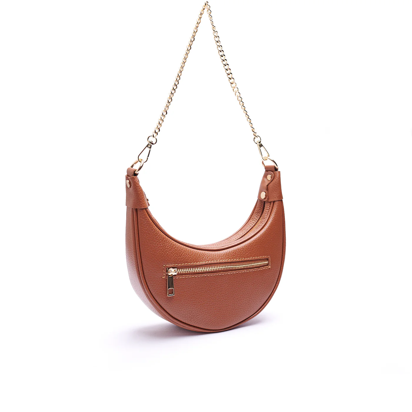 Borsa a spalla da Donna in Vera Pelle con tracolla regolabile Mod. CARLA - immagine 4