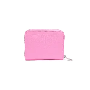 Portafoglio piccolo Unisex in Vera Pelle Chiusura con zip