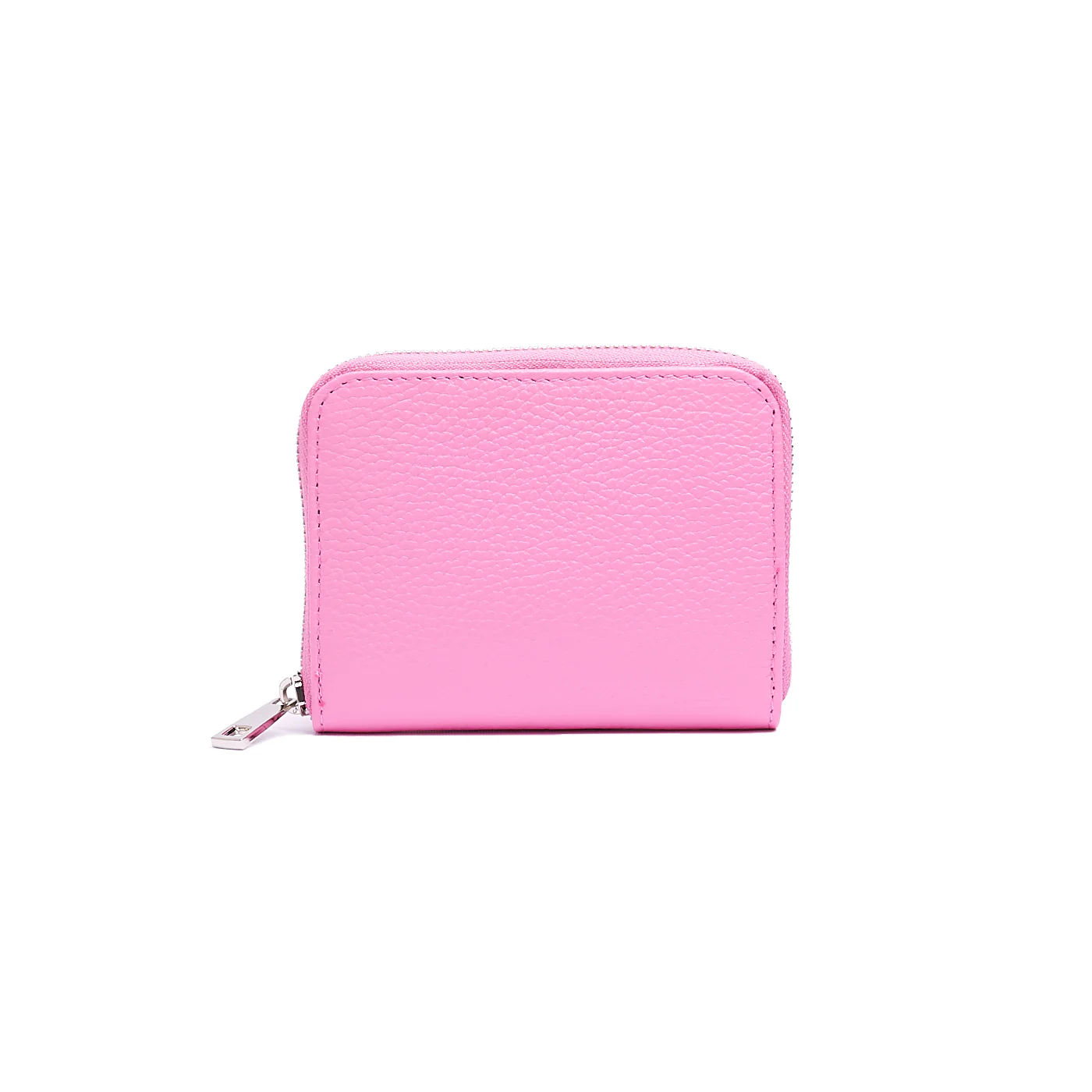 Portafoglio piccolo Unisex in Vera Pelle Chiusura con zip - immagine 4