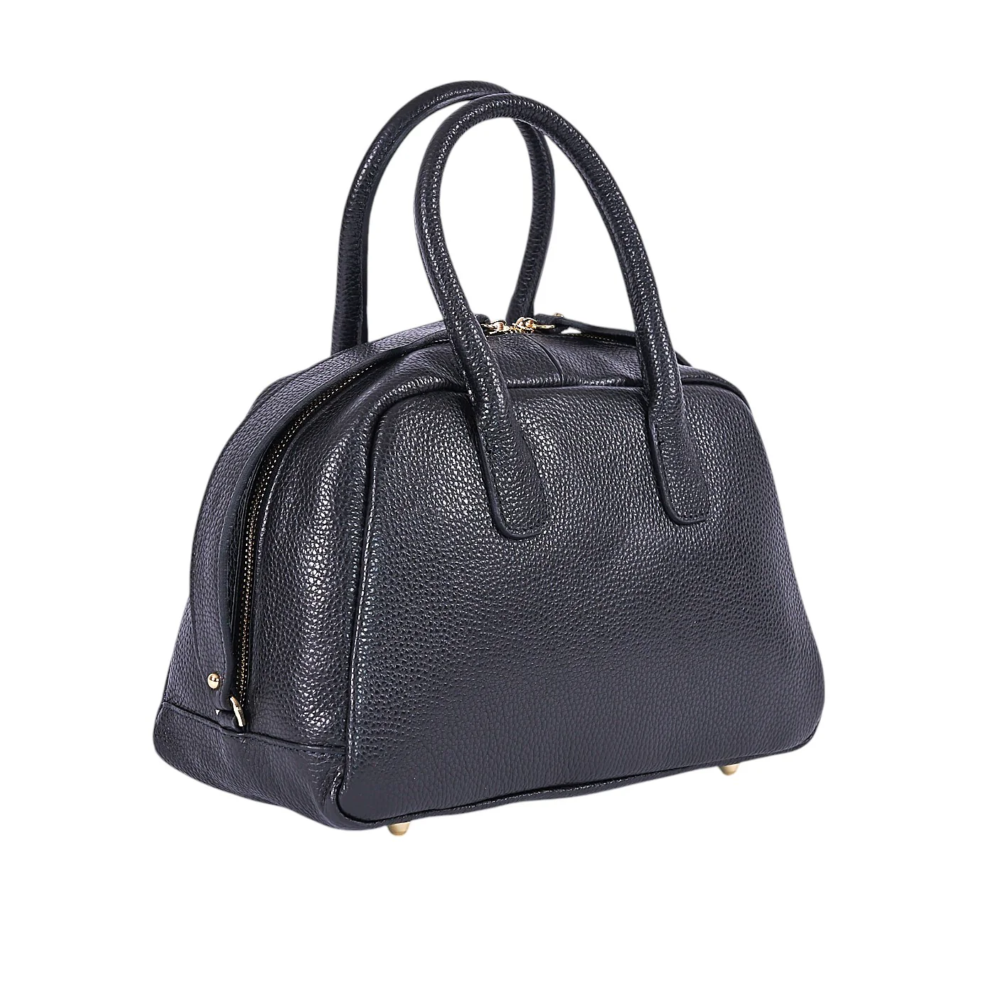 Borsa a spalla da donna in vera pelle di vitello con tracolla regolabile mod. ELISA - immagine 3