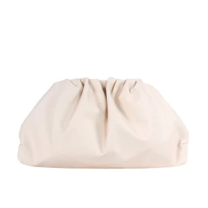 Borsa a mano da donna in vera pelle con tracolla regolabile mod. NUVOLA