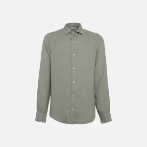 ACANFORA CAMICIA LINO COLLO ITALIA