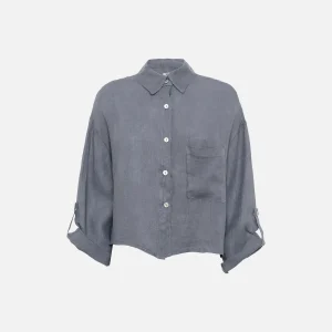ACANFORA CAMICIA CORTA LINO