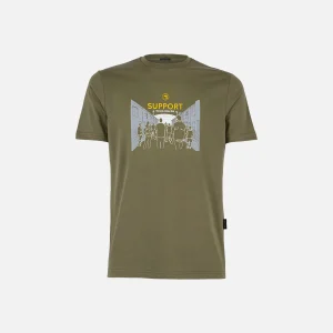 THREE STROKE T-SHIRT SUPPORT