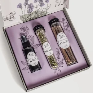 Ne&No®Set da 3 Erbe per Gatti - Confezione Regalo Elegante