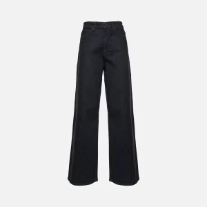 CALVIN KLEIN PANTALONE HIGH RISE WIDE - GRE