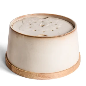 Ne&No - Fontana in ceramica + Base in bambù