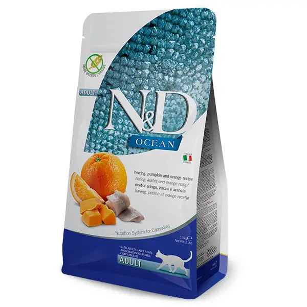 Farmina Cat N&D Ocean Aringa Zucca e Arancia