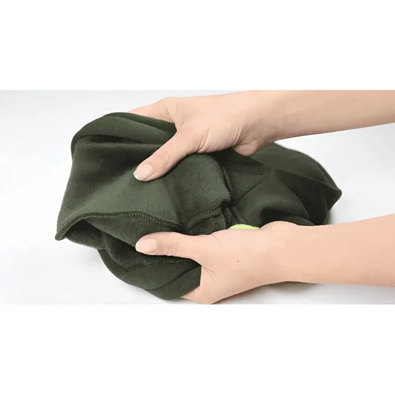 United Pets - Felpa Bull con cappuccio Verde - immagine 7